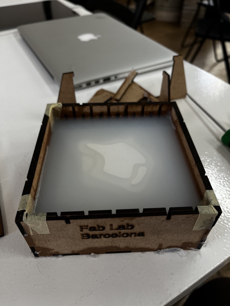 CNC box and silicone mold process