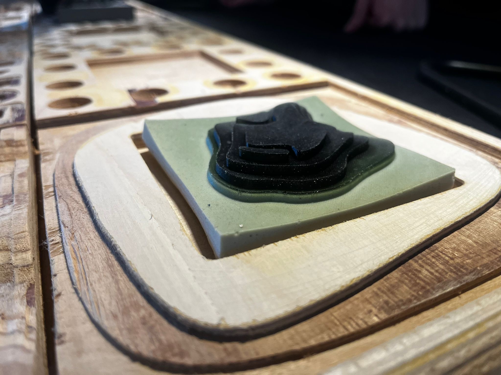 Biomaterial tests with spirulina