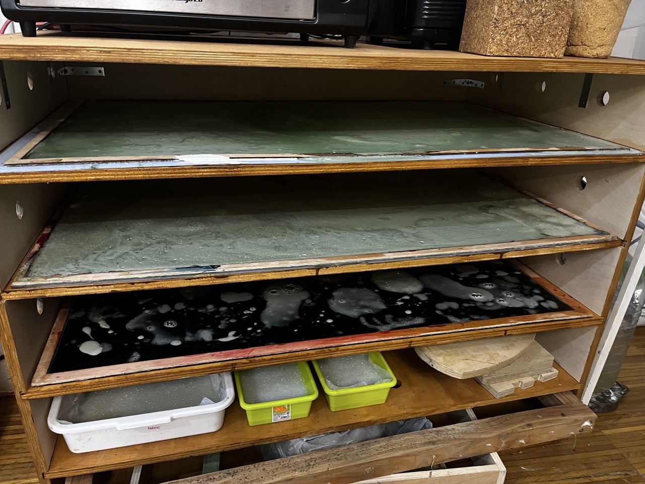 CNC box and silicone mold process